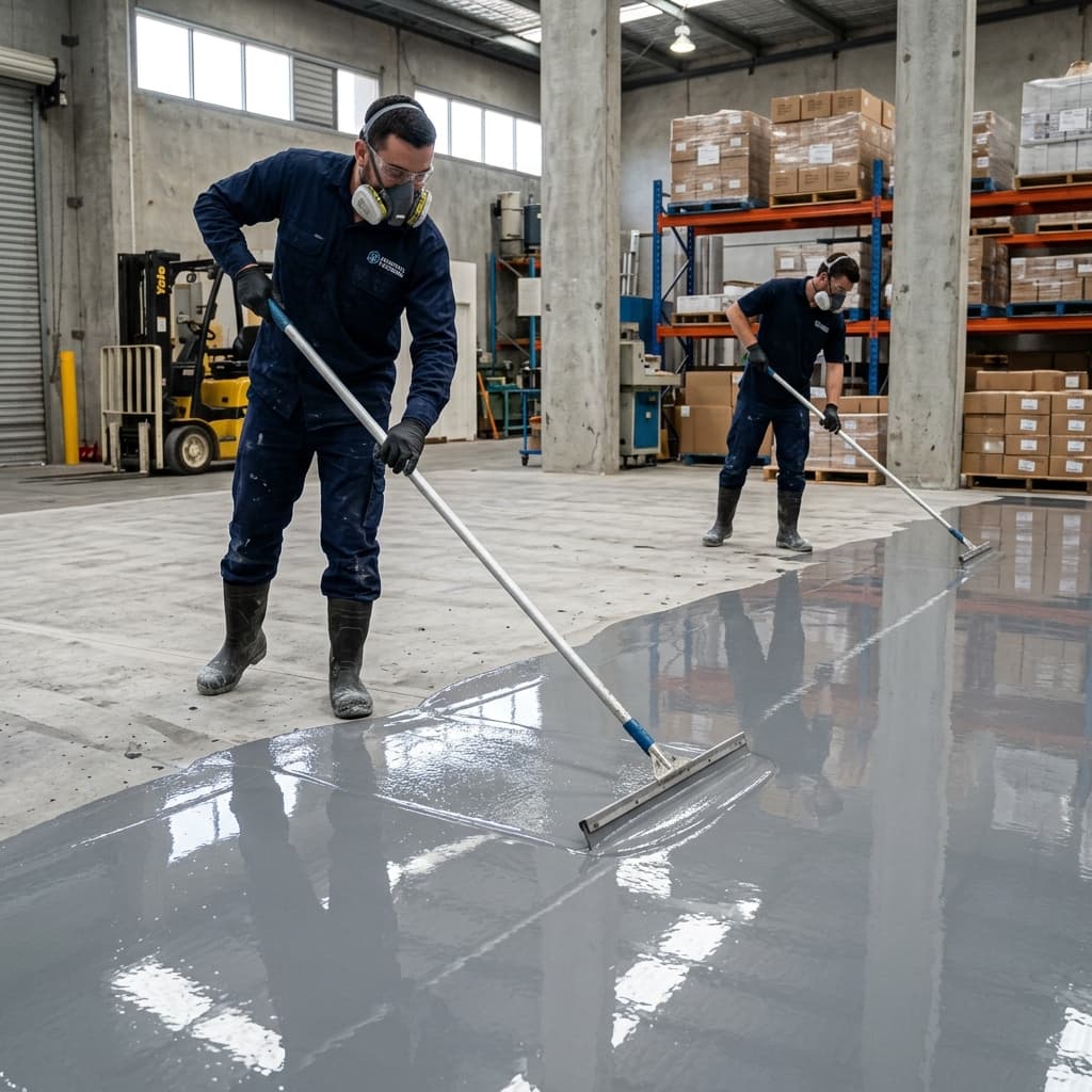 Industrial flooring system