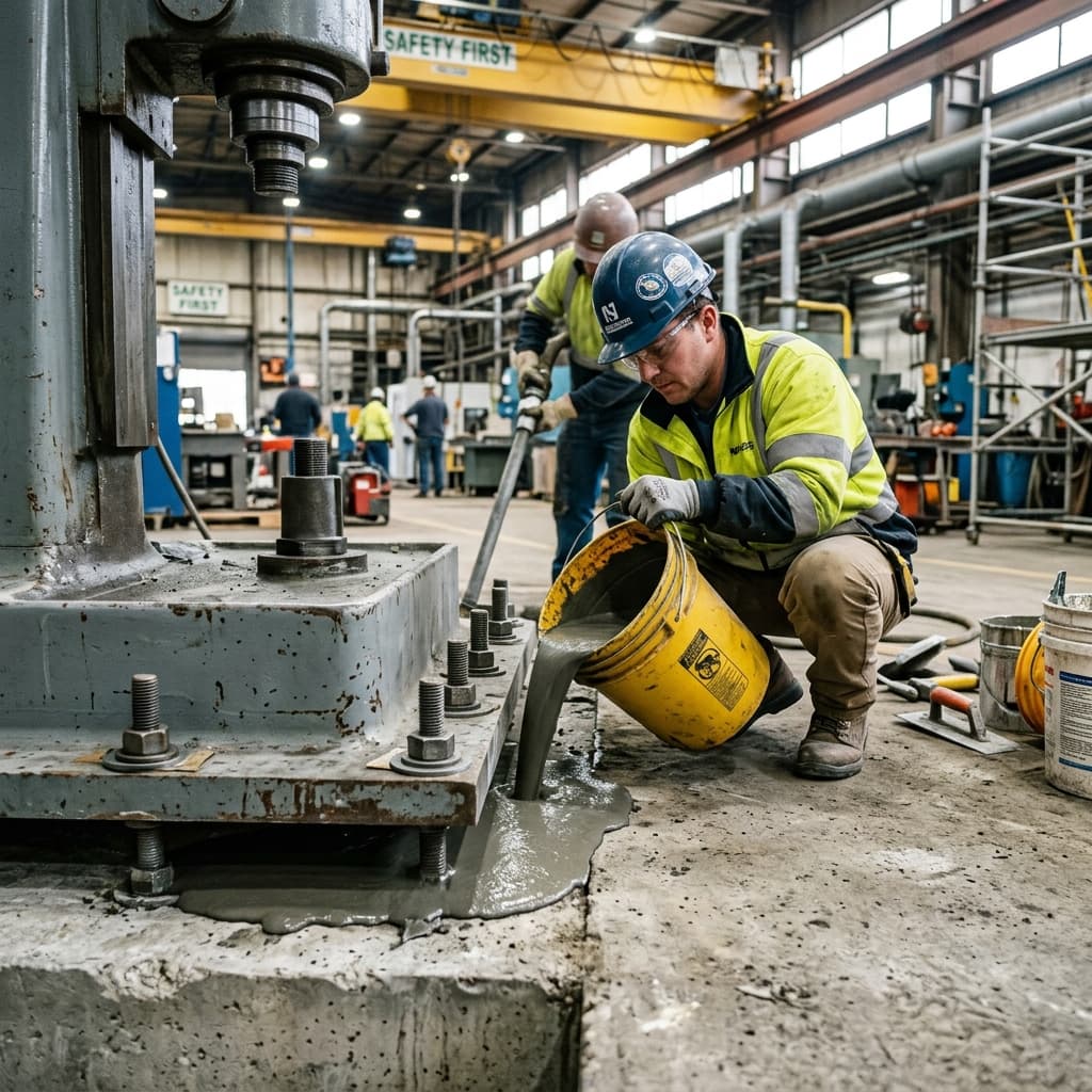 Industrial grouting service